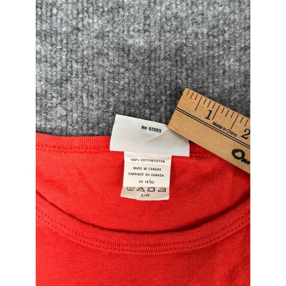 VTG Y2K Chase Authentics Dale Earnhardt Jr Red Shirt Womens L Gold Metallic - Picture 4 of 16